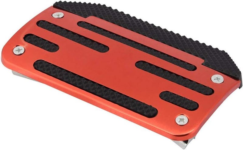 woobles Accelerator Pad Cover Red Pedal Covers Automatic Car Pedal Covers Universal Accelerator Pedal Cover Non-Slip Brake Pedal Cover for Automatic Vehicles at Car Foot Pedals Pads (Red) - Image 5